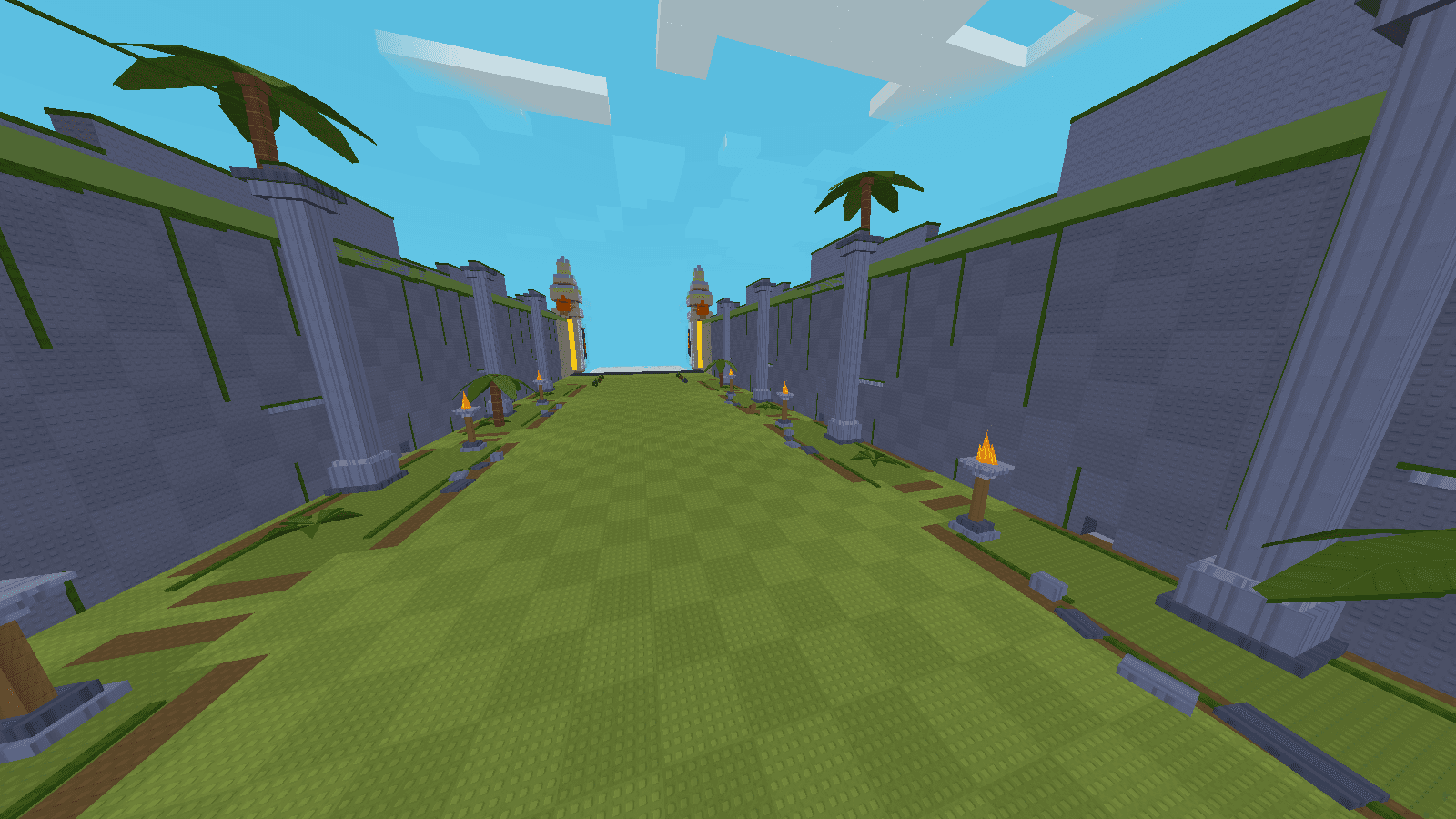 Steal an Egg Minecraft map: the Titan Temple route